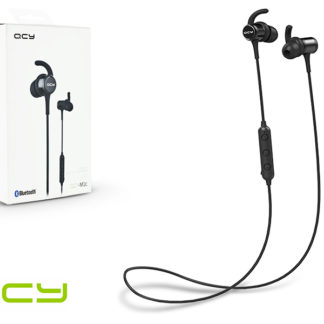 Xiaomi QCY Wireless Bluetooth sztereó fülhallgató v5.0 - QCY M1c Magnetic Bluetooth Earphones - black