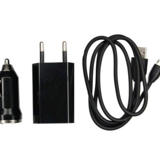 Töltő készlet, Micro USB, autós töltő, hálózati töltő, adatkábel