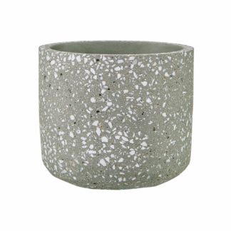 CONCRETE kaspó 11cm világos zöld 
