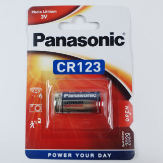 Panasonic CR123A elem (Shelly H&T és Shelly Flood szenzorhoz)