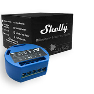 Shelly 1 egycsatornás Wi-Fi-s okosvezérlés