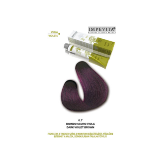 Impevita Ammónia- és PPD Mentes Krémhajfesték 100ml 6.7 Sötétszőke Viola IP