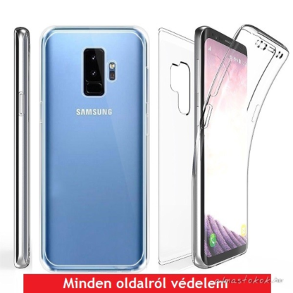 Samsung Galaxy S9 átlátszó, 360 fokos tok