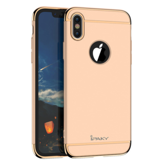 iPaky arany 3in1 iPhone X / XS tok +üvegfólia