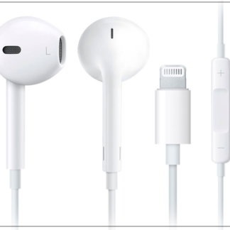 Apple iPhone eredeti távirányítós, sztereó headset Lightning csatlakozóval, mikrofonnal - MMTN2ZM/A - fehér (ECO csomagolás)