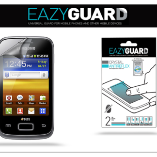 Samsung S6102 Galaxy Y Duos képernyővédő fólia - 2 db/csomag (Crystal/Antireflex)
