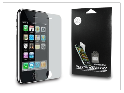 Apple iPhone 3G/3GS képernyővédő fólia - Clear - 1 db/csomag