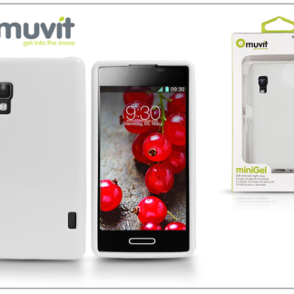 LG E460 Optimus L5 II hátlap - Muvit miniGel - white