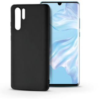 Huawei P30 Pro szilikon hátlap - Soft - fekete