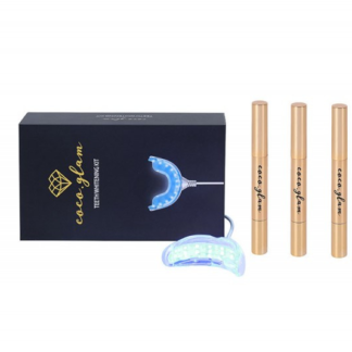 Coco Glam Whitening kit 3x3ml gél + LED-es fogsín