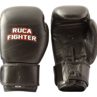 Ruca Fighter Boksz kesztyű marhabőr fekete / 12 oz