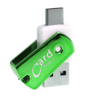 Micro SD kártyaolvasó USB Type C csatlakozó