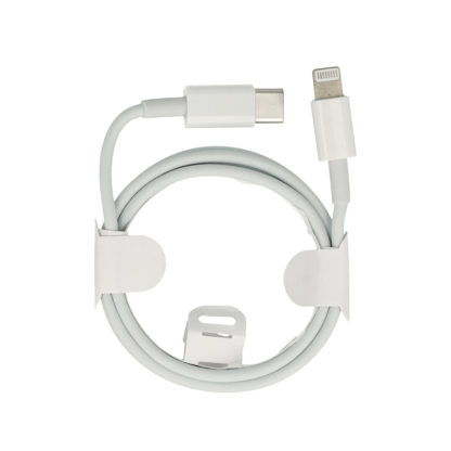 USB Type C to Lightning QC 3.0 PD 2.0 1 méter fehér