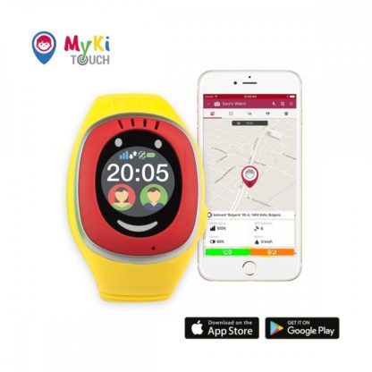 MyKi Touch GPS/GSM okos?ra,Piros/S?rga