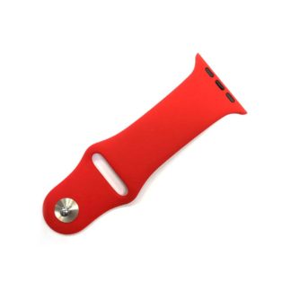 Apple watch szilikon ?rasz?j, 42/44 mm, Piros