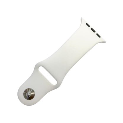 Apple watch szilikon ?rasz?j, 42/44 mm, Feh?r