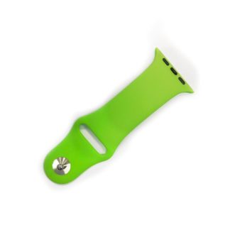 Apple watch szilikon ?rasz?j, 42/44 mm, Lime