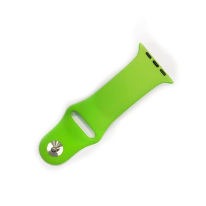 Apple watch szilikon ?rasz?j, 42/44 mm, Lime