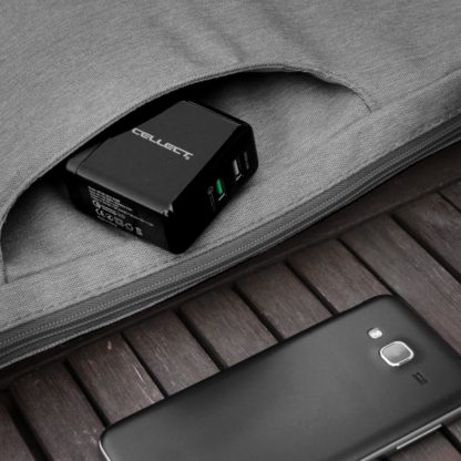 H?l?zati t?lt? adapter gyorst?lt? funkci?val,2 USB