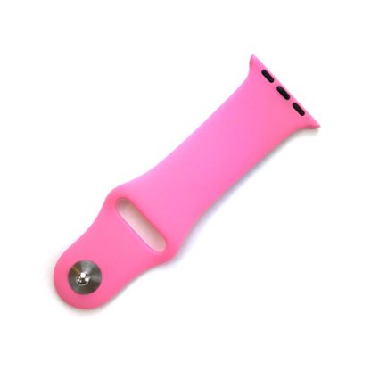 Apple watch szilikon ?rasz?j, 38/40 mm, Pink