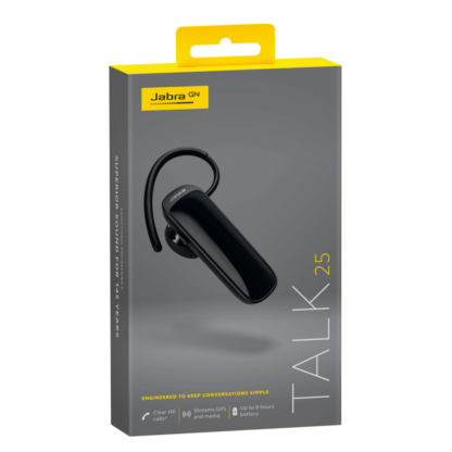Jabra Talk 25 Bluetooth headset, Fekete