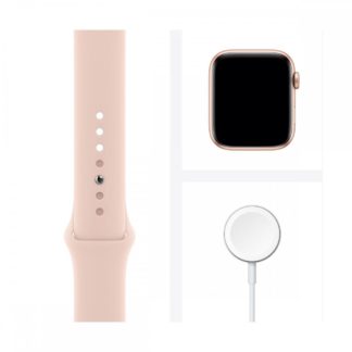 AppleWatch SE 40mm Arany alum?niu tok,Pink sz?jjal