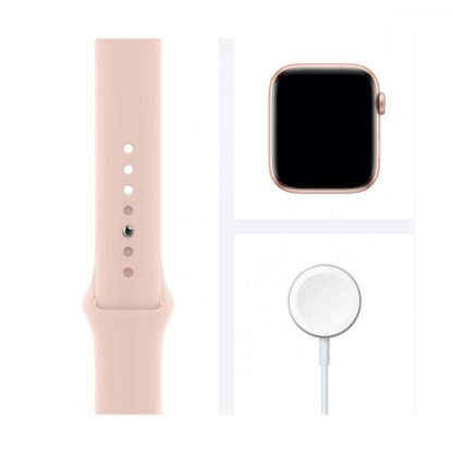 AppleWatch SE 40mm Arany alum?niu tok,Pink sz?jjal