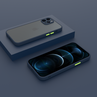 iPhone 12 Pro m?anyag tok, k?k, z?ld