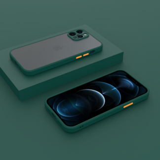 iPhone 12 Pro m?anyag tok, z?ld, narancs