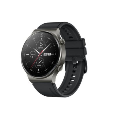 Huawei Watch GT2 Pro okos?ra, Tit?nium,Fekete sz?j