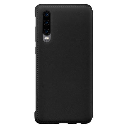Huawei P30 wallet típusú gyári védőtok, Fekete - Image 2
