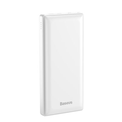 Baseus Mini JA 30000 mAh USB / USB-C PD / micro USB / Lightning 3A külső akkumulátor - Fehér