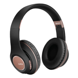 Bluetooth fejhallgató barna színben Prémim minőség, extra bass