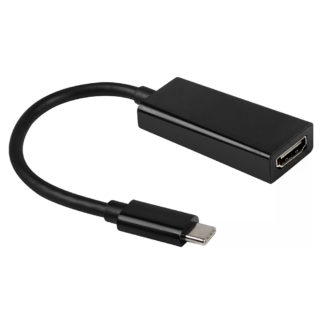 USB Type C to HDMI (anya) 4K, 2K 0,25 méteres fekete