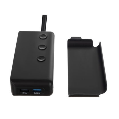 Autós szívargyújtó elosztó 3-as plusz 4 db USB, 12/24V, külön kapcsolható aljzatok - Image 5