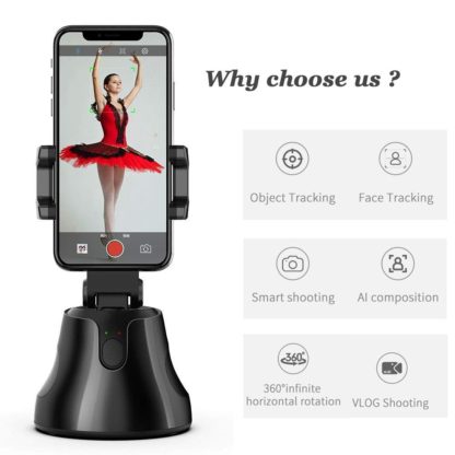 Apai Genie S1 360 fokos objektumkövető telefontartó intelligens fényképezés funkcióval - Image 8