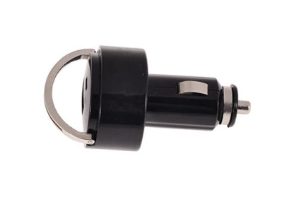 Autós szivargyújtó töltő adapter 2xUSB 3,1A fekete - Image 3
