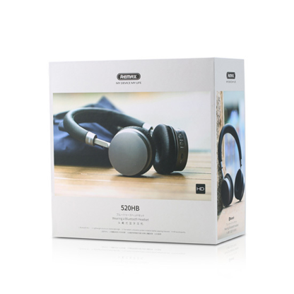 Bluetooth fejhallgató ezüst Remax RB-520 HB - Image 6