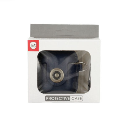 Bőrtok AirPods sötétkék színben - Image 3