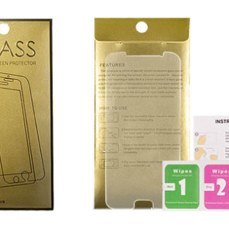 Edzett üvegfólia Gold Glass - Samsung A215/A217 Galaxy A21/A21S