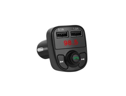 FM Transmitter 4in1 telefon-kihangosító és bluetooth kihangosító, gyorstöltő funkcióval - Image 2