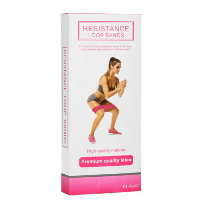 Fitnesz erősítő gumiszalag szett 5db/csomag - Image 6