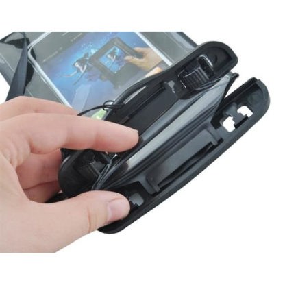 Hóálló, vízálló, víz alatti telefontok mobiltelefonhoz (univerzális), fekete 5,5" - Image 9