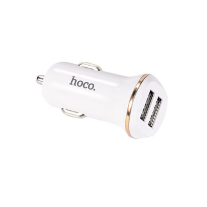 Hoco autós töltő lightning Z1 2xUSB 2,1A fehér - Image 4
