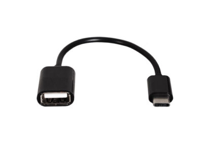 Host OTG USB - C típusú USB fekete