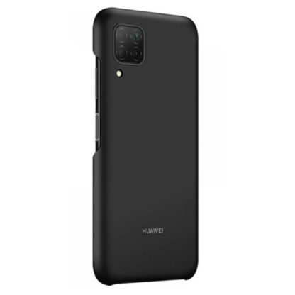 Huawei P40 Lite műanyag hátlap, Fekete ( Gyári  ) - Image 4