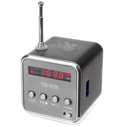 Mini Bluetooth hangszró és rádió - Image 7