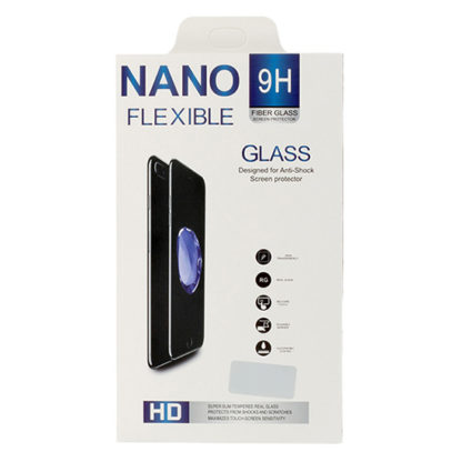 Nano/Flexible Glass Samsung G950 Galaxy S8 ütésálló, hajlékony üvegfólia keskeny 9H 0.22 mm