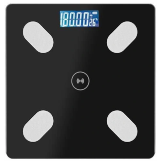 Okos fürdőszoba mérleg Bluetooth funkcióval, 180 kg