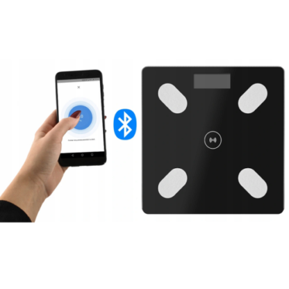 Okos fürdőszoba mérleg Bluetooth funkcióval, 180 kg - Image 2